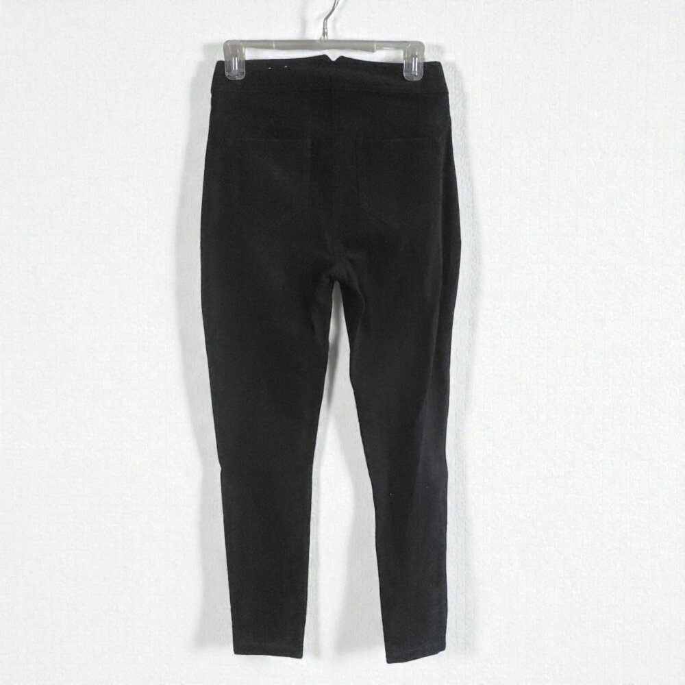 J. McLaughlin Hastings black denim high-rise skinny jeans gold button sailor - Picture 5 of 8